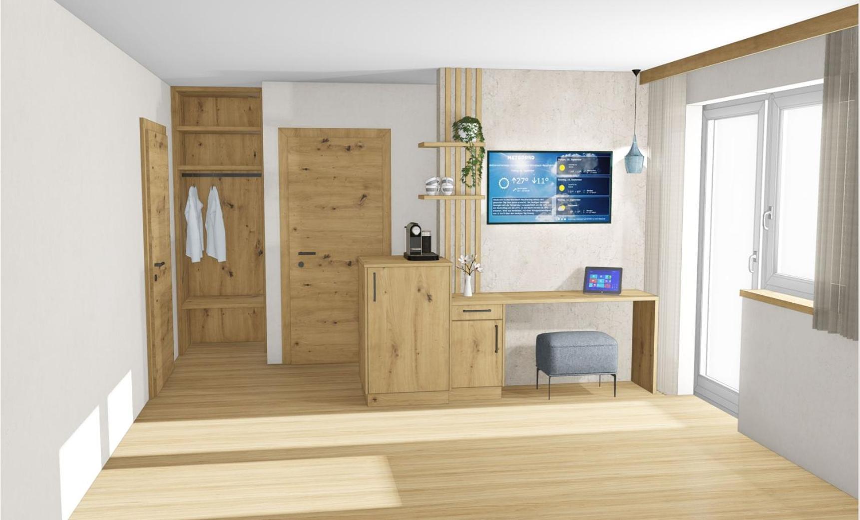 Deluxe Tweepersoonskamer met Balkon